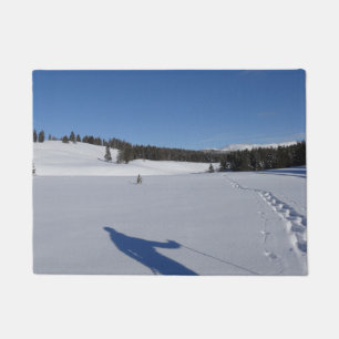 Tapete Prisão de neve no Parque Nacional de Yellowstone