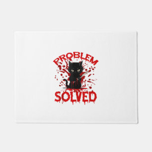 Tapete Problema Gato Negro Resolvido