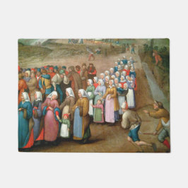 Tapete Procissão de Casamento Tradicional (Arte Vintage)