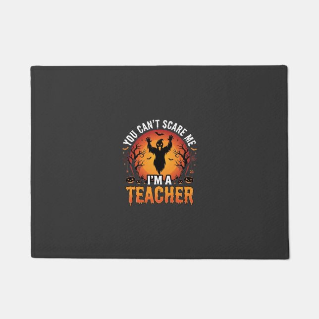 Tapete Professor Halloween Fantasma Assustador Design de  (Frente)