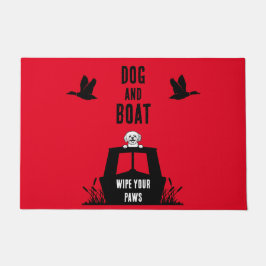 Tapete Proprietário de Cães Canalboat em Narrowboat