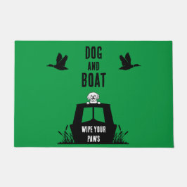 Tapete Proprietário de Cães Canalboat em Narrowboat