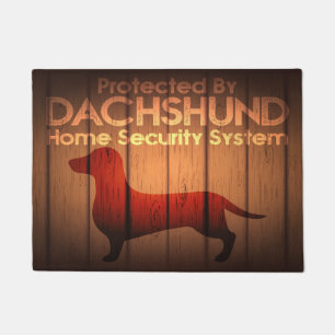 Tapete Proteção Dachshund 18" x porta de 24"