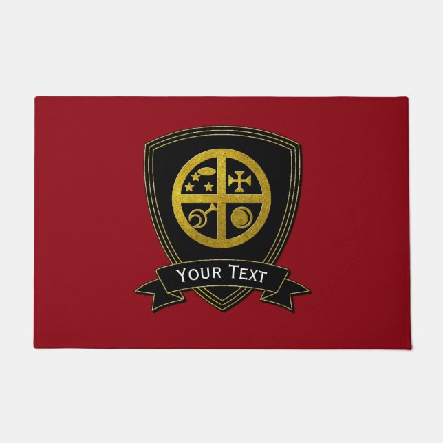 Tapete Proteção mágica da casa do símbolo de Sigil (Frente)