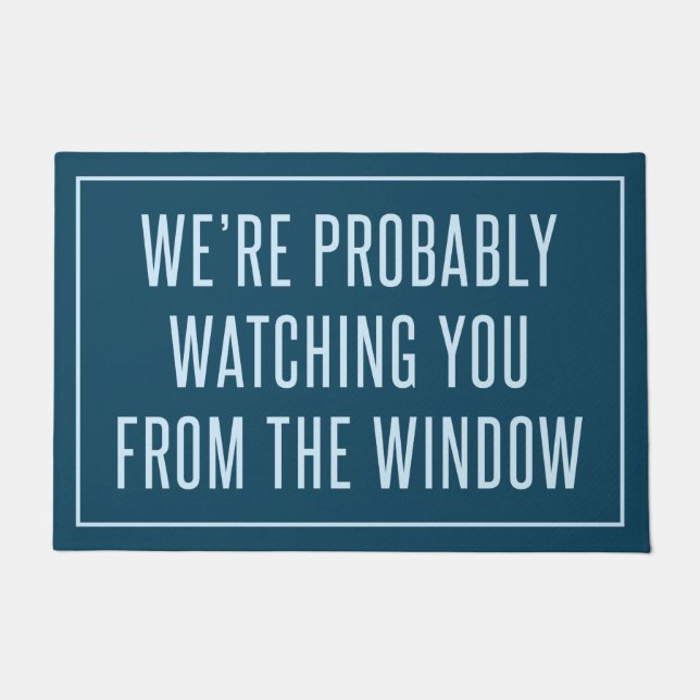 Tapete Provavelmente estamos te observando da janela (Frente)