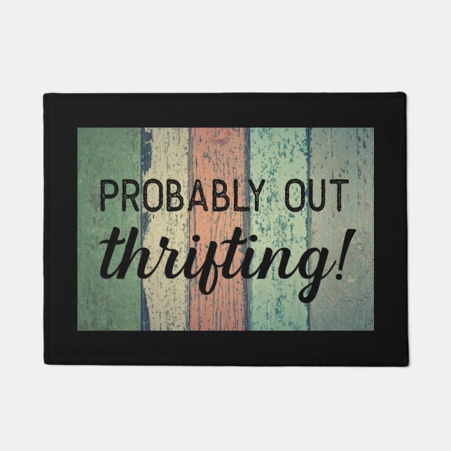 Tapete Provavelmente fora de casa (Frente)