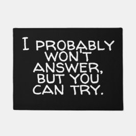 Tapete Provavelmente não responderá às citações