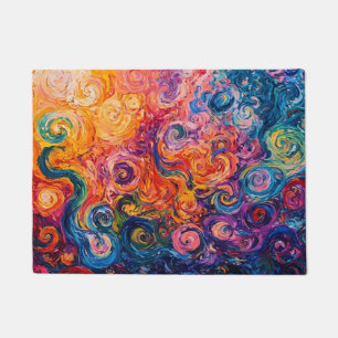 Tapete Psicodélicos Psicodélicos - Pintura a óleo