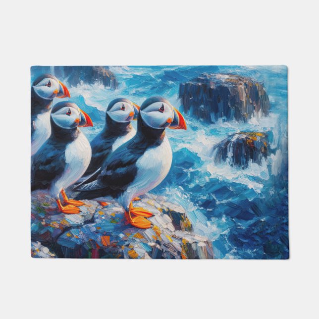 Tapete Puffins (Frente)