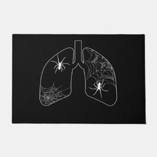 Tapete Pulmões Negros de Aranha | Aranha Halloween