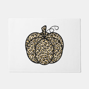 Tapete Pumpkin de impressão do leopardo