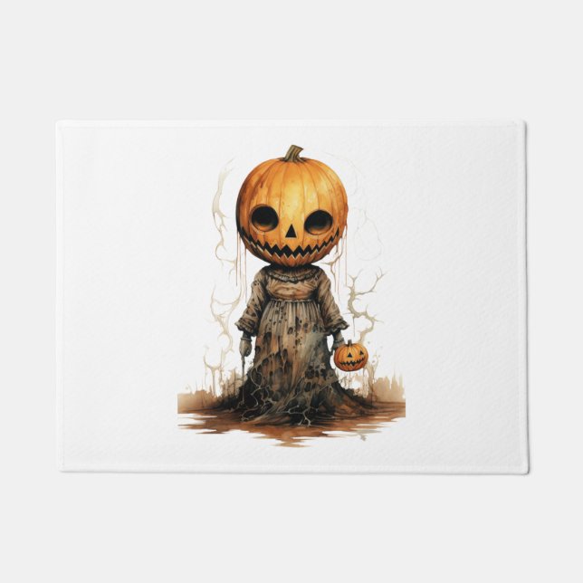 Tapete Pumpkin Doll Halloween Sticker (Frente)