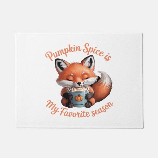 Tapete Pumpkin Spice É Meu Clássico De Queda De Época Fav (Frente)