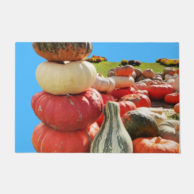 Tapete Pumpkin Totem Stack e Mães (Frente)