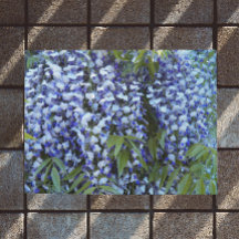 Purple Hanging Wisteria Floral