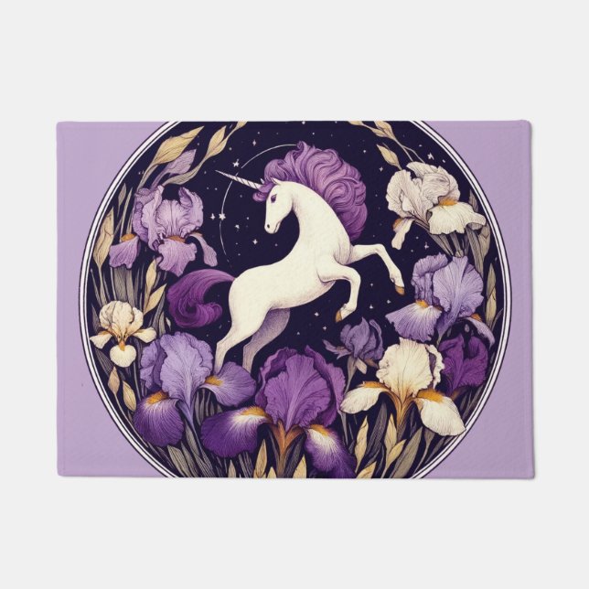 Tapete Purple Unicorn irai Unicorns Iris (Frente)