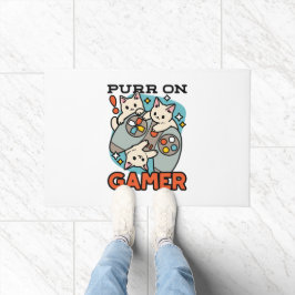 Tapete Purr On Gamer - Design de Jogos para Gatos de Gato