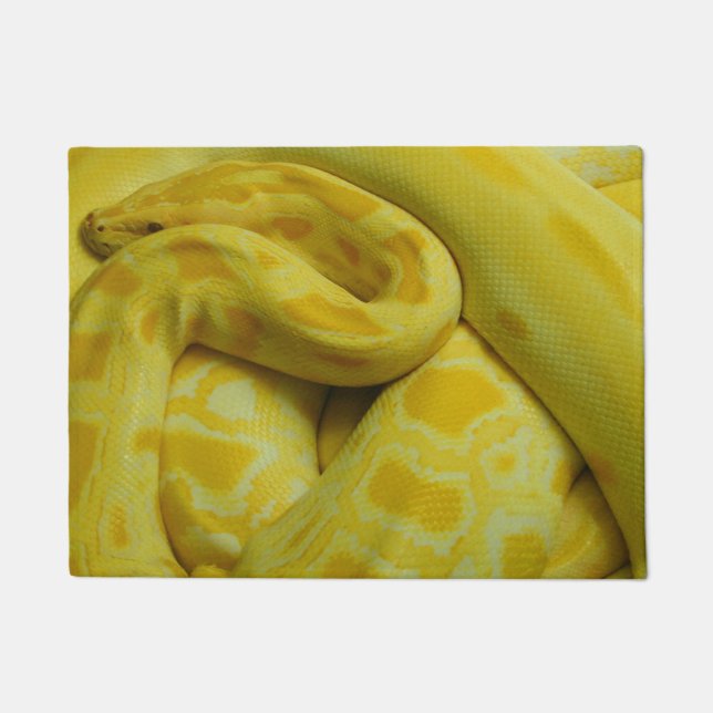 Tapete Python Amarelo birmanês (Frente)