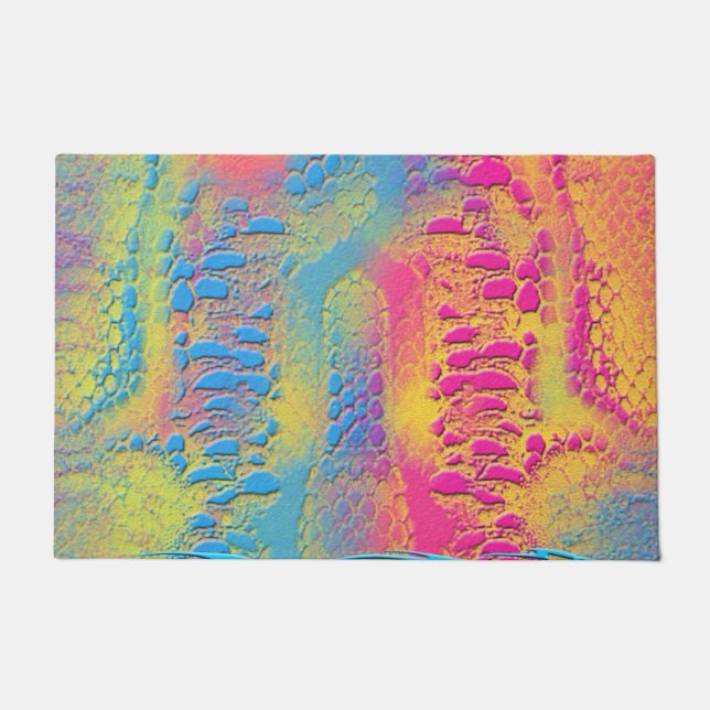 Tapete PYTHON - fractal decorativo moderno - (Frente)