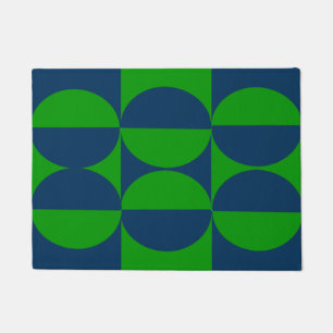 Tapete Quadrados e Círculos Bauhaus