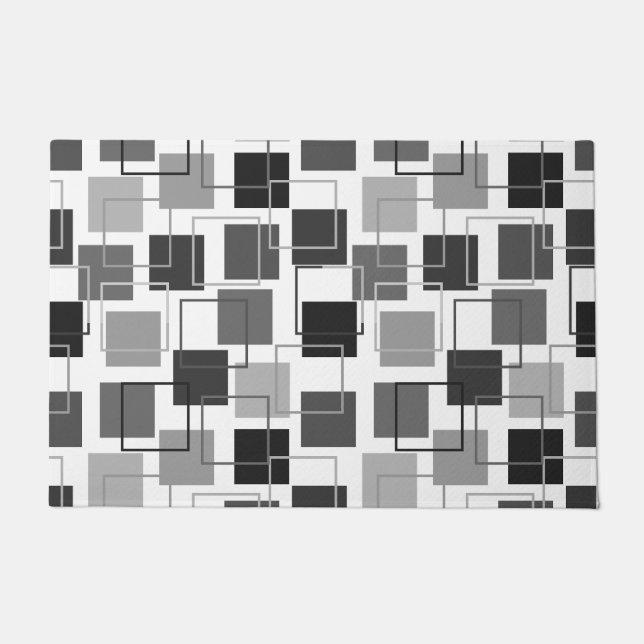 Tapete Quadrados e contornos (Frente)