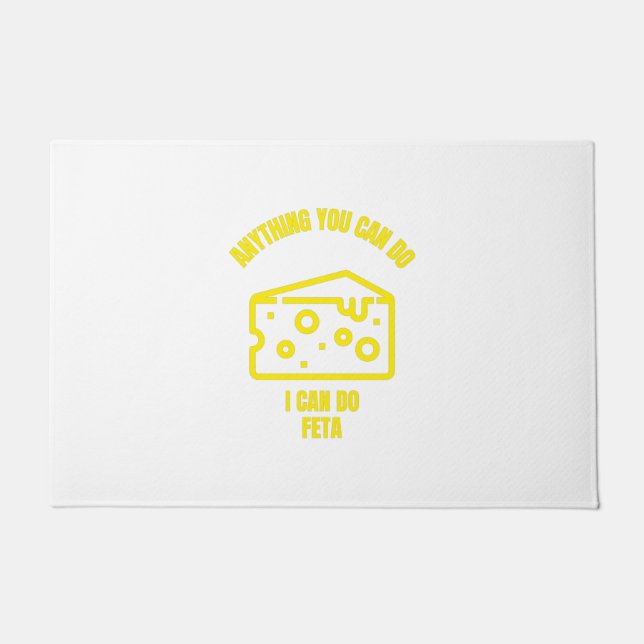 Tapete Qualquer coisa que você puder fazer, eu posso faze (Frente)