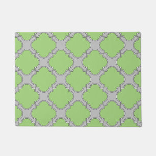 Tapete Quatrefoil Verde