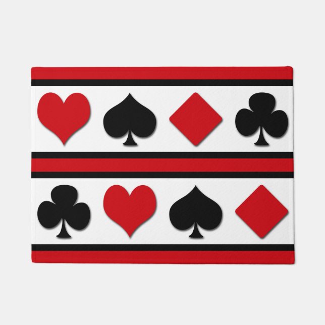 Tapete Quatro naipes de cartão (Frente)