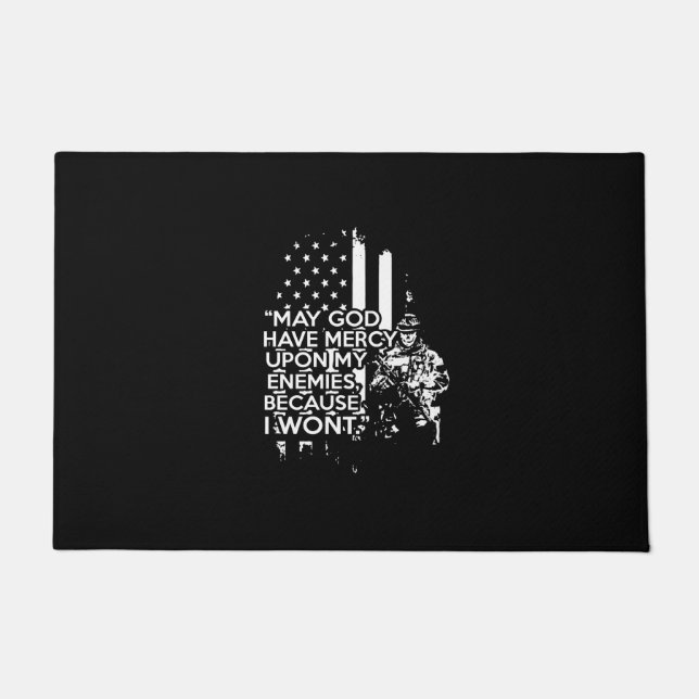 Tapete que Deus tenha compaixão sobre meus inimigos porqu (Frente)