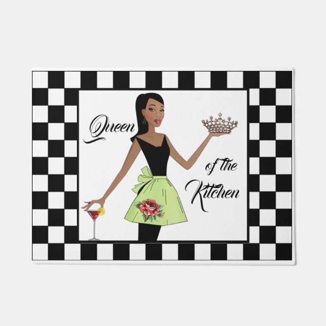 Tapete "Queen of the Kitchen" DIVA Doormat (Frente)