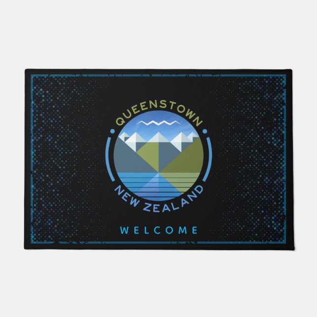 TAPETE QUEENSTOWN NEW ZEALAND DOORMAT (Frente)