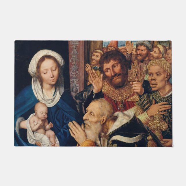 Tapete Quentin Matsys - A Adoração do Magi (Frente)