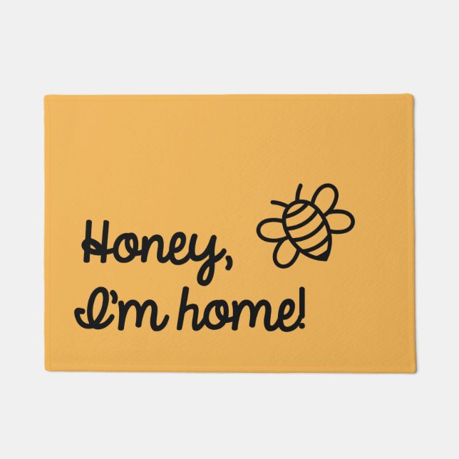 Tapete Querida, estou em casa (Frente)