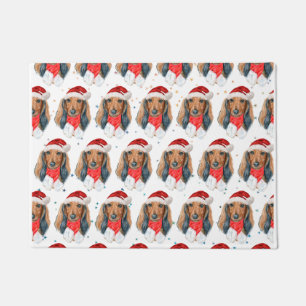 Tapete Raça de cachorro Dachshund Natal