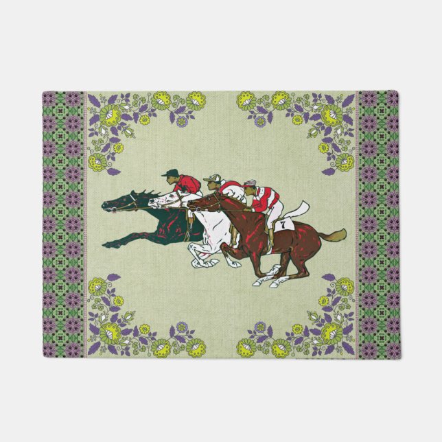 Tapete Race Horses Doormat (Frente)