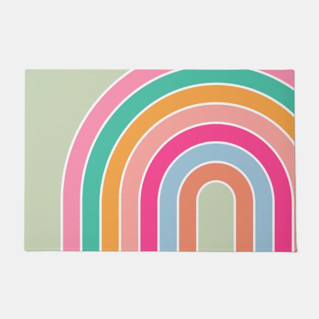 Tapete Rainbow Pastel Green (Frente)