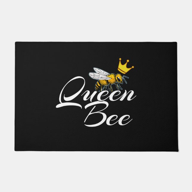 Tapete Rainha Bee | Presente Para As Mulheres | Ofertas p (Frente)