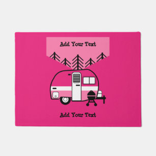 Tapete Rainha do Camper - Engraçado Camping RV Doormat