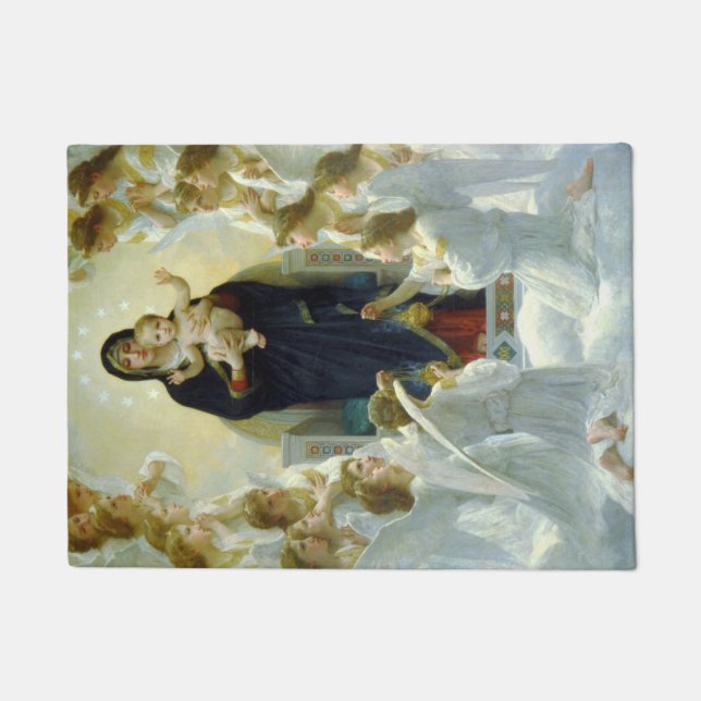 Tapete Rainha dos Anjos (por Bouguereau) (Frente)