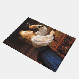 Tapete Rapariga com um Pássaro (por William-Adolphe Bougu