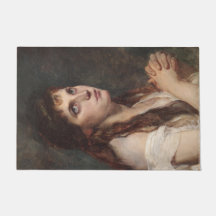 Rapariga Elegante com Mãos Dobradas (Arte Vintage)