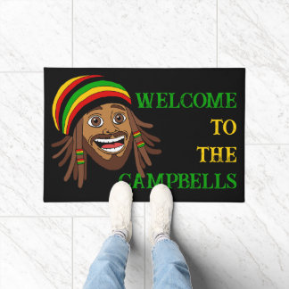 Tapete Rastafari Rasta Man Welcome