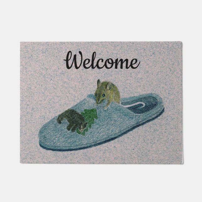 Tapete Rato e Slipper (Frente)