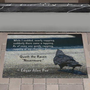 Tapete Raven do Poe esperando no