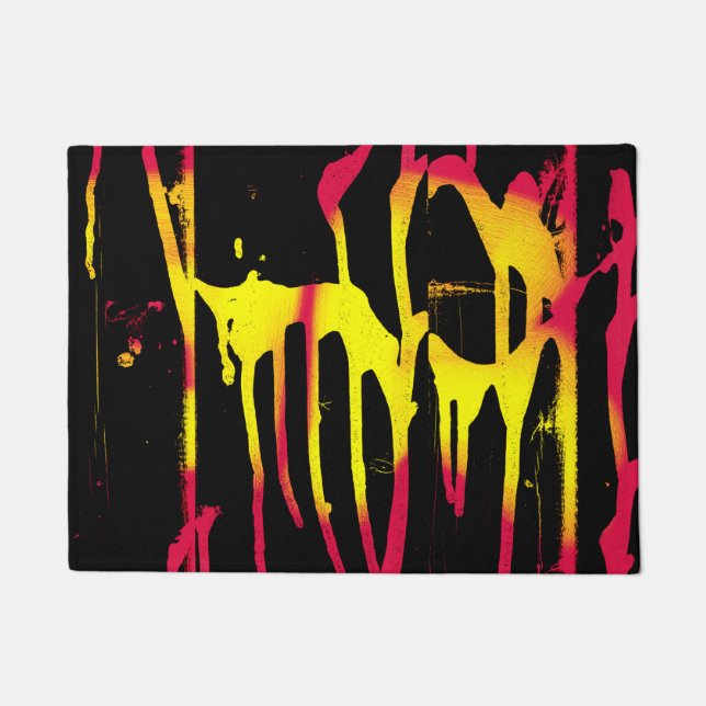 Tapete rebarbas e expurgos e bacanais (Frente)