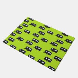 Tapete Reboques de campismo a verde