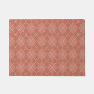 Tapete Red Argyle Doormat
