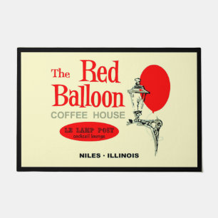Tapete Red Balloon Coffee House, Niles, Illinois