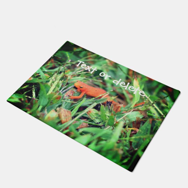 Tapete Red Eft Orange Salamander Nature Personalizado (Inclinado)