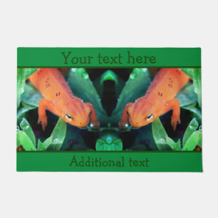 Tapete Red Eft Salamander Raindrop On Eye Personalizado
